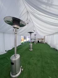 Draped Tent