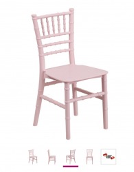 Kids Pink Chiavari Chair