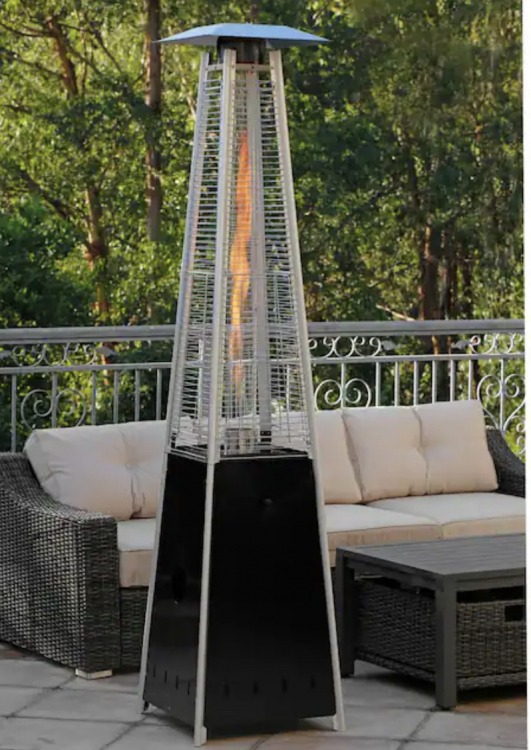 Pyramid Flame Patio Heater