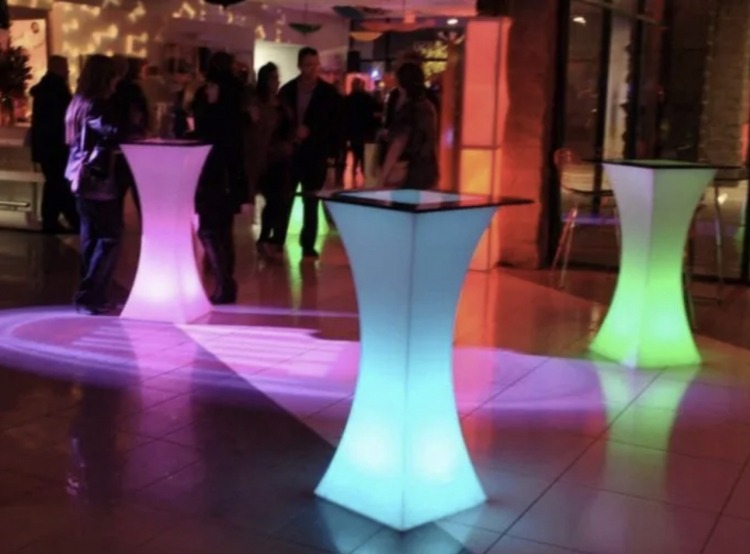 LED BELLY BAR TABLE