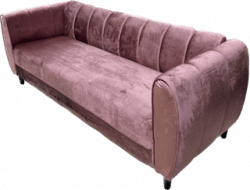 blush20couch201 150607295 Blush Velet Sofa