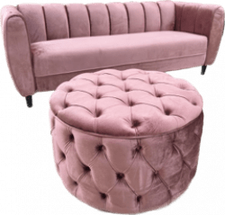 blush20ottoman20combo 368027919 Blush Velvet Ottoman